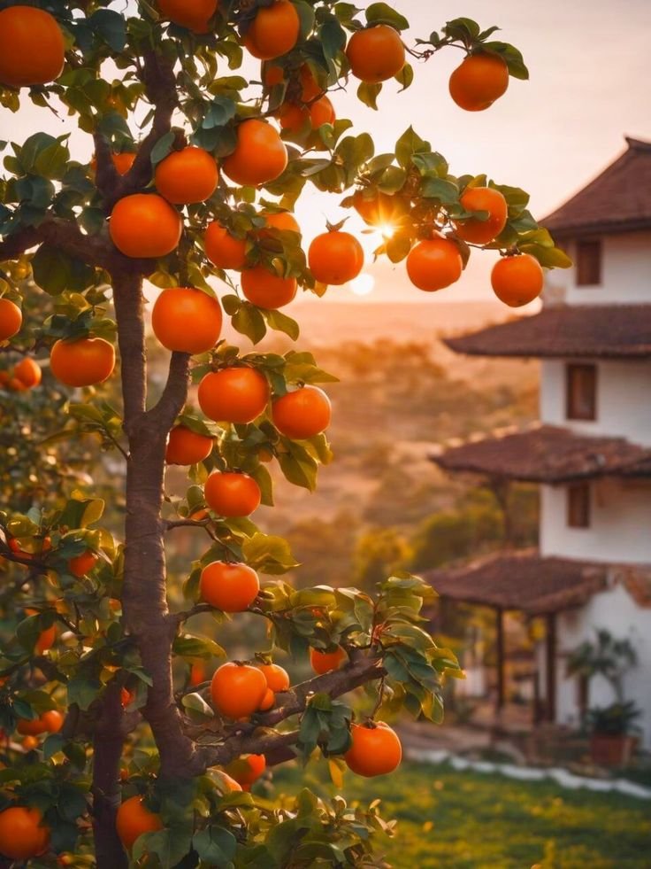 why they out persimmons on money