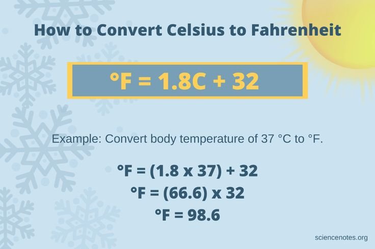 58 Celsius to Fahrenheit